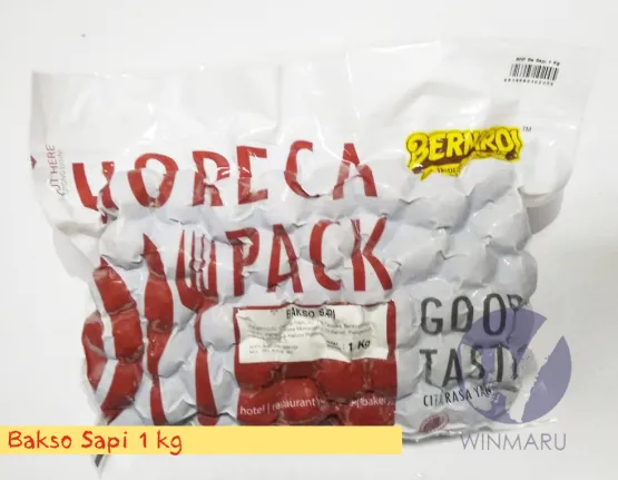 Frozen Food Bernardi Bakso Sapi Besar - Baso Sapi Horeca 1 kg 1 bernardi_bakso_sapi_1kg_horeca_online