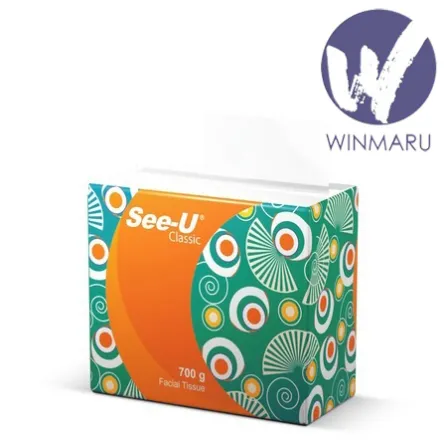 Tissue SEE U Tissue Facial 700gr 2ply 1 see_u_700gr_online